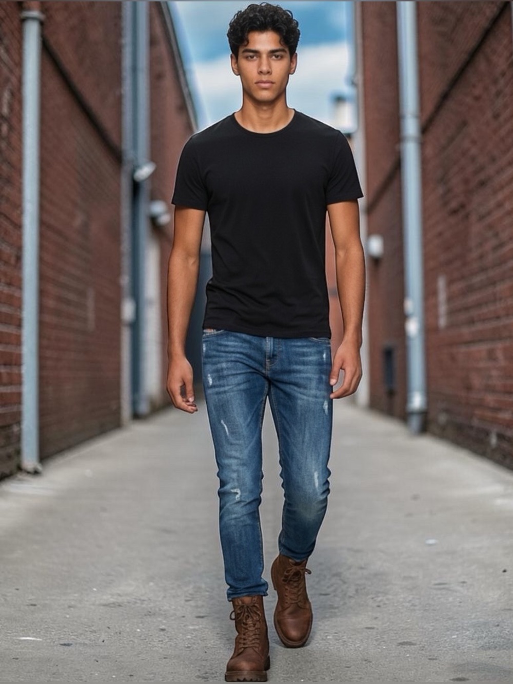 Diesel Sleenker-Low Men’s Skinny Jeans Dark Wash Stretch W26 L30